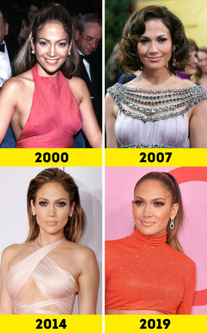 Jennifer Lopez Then And Now