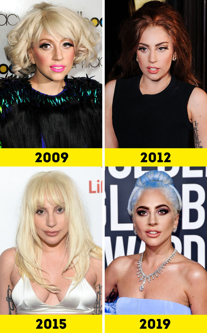 Lady Gaga Then And Now