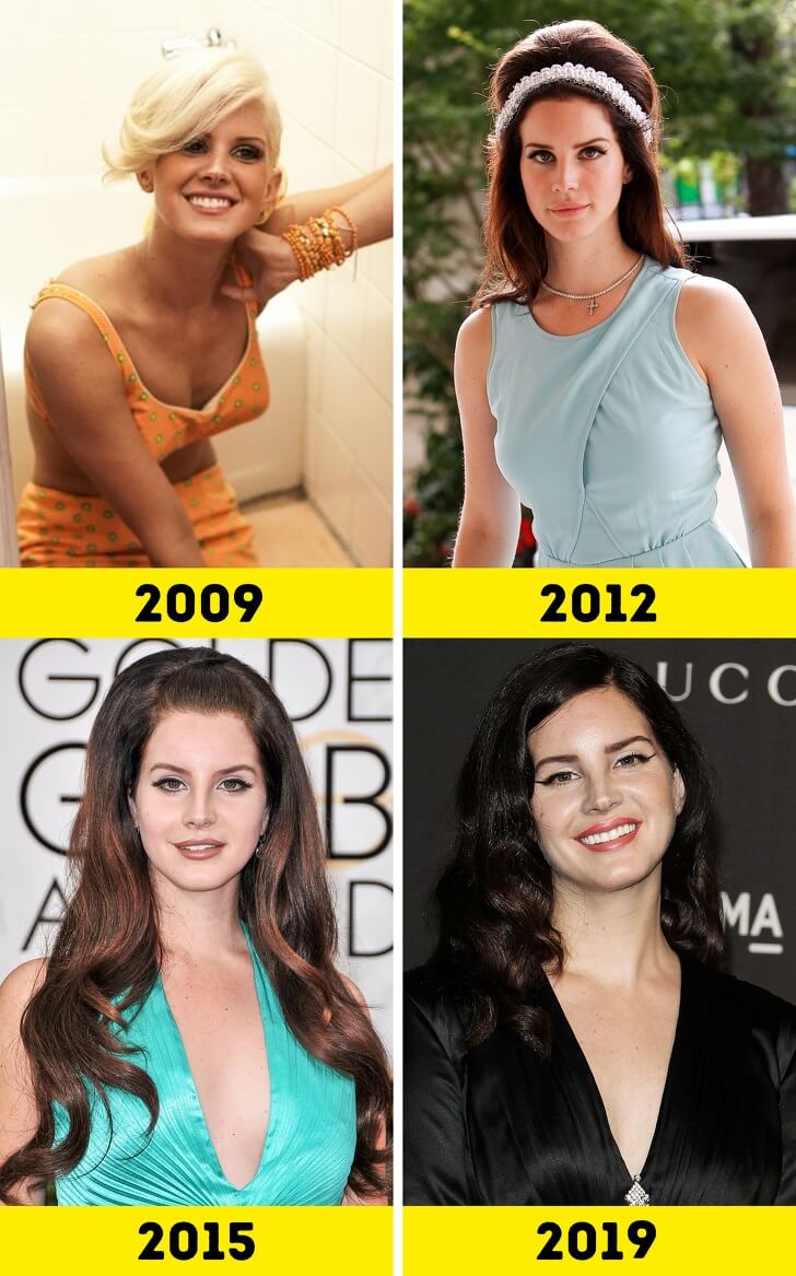 Lana Del Rey Then And Now