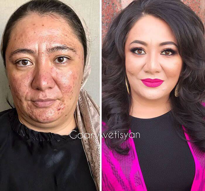 Makeup Transformation (6) - Viral Gala