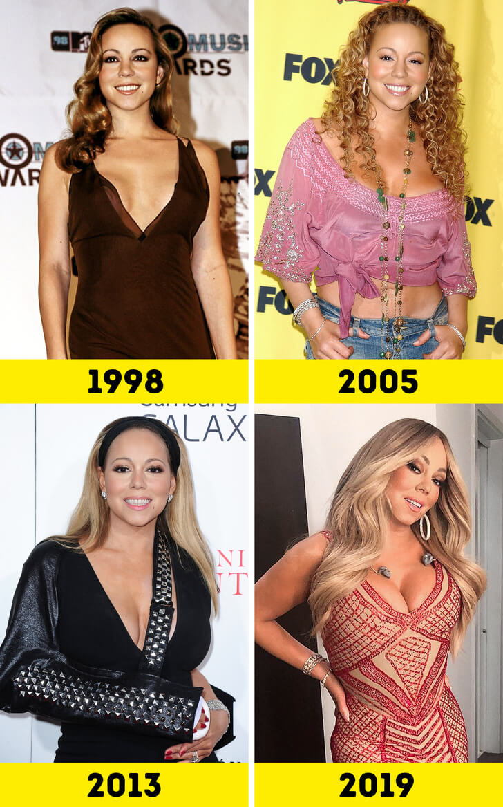 Mariah Carey Then And Now