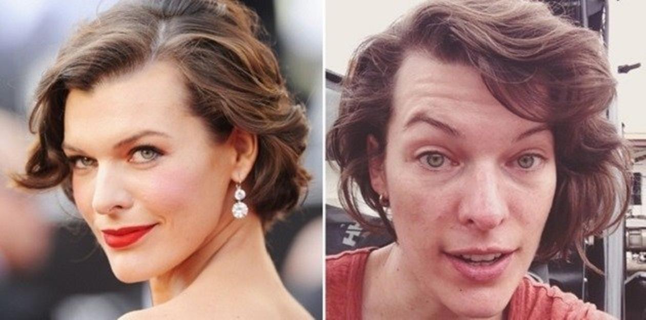 Milla Jovovich in real life