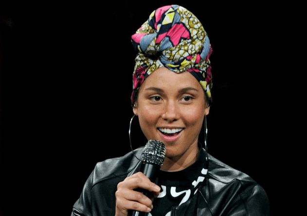 alicia keys without makeup