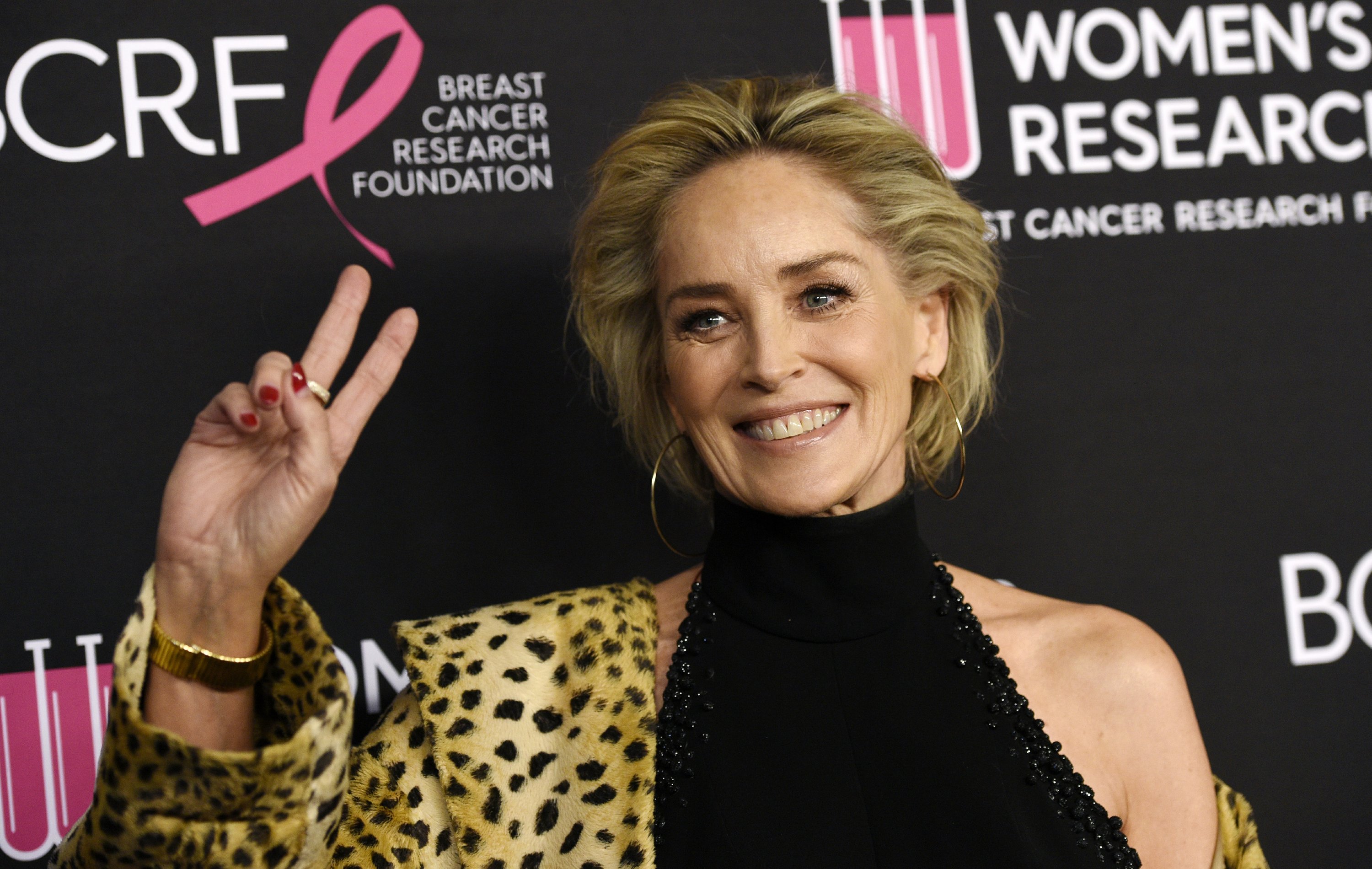 Sharon Stone Shared a Photo from a Hospital Bed