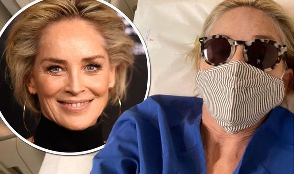 Sharon Stone Shared a Photo from a Hospital Bed